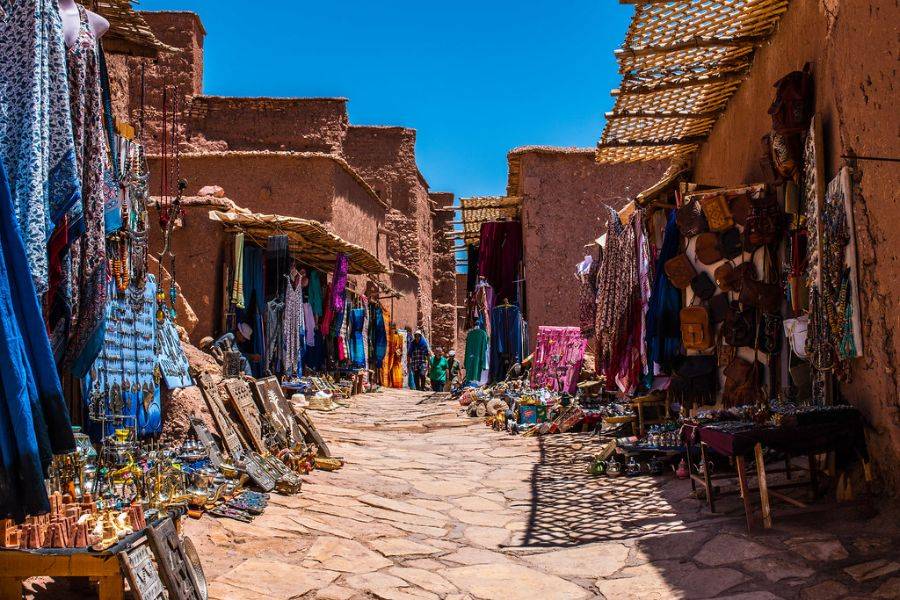 Ouarzazate, Kasbah Ait ben haddou & Oasis Fint 2 daagse tour