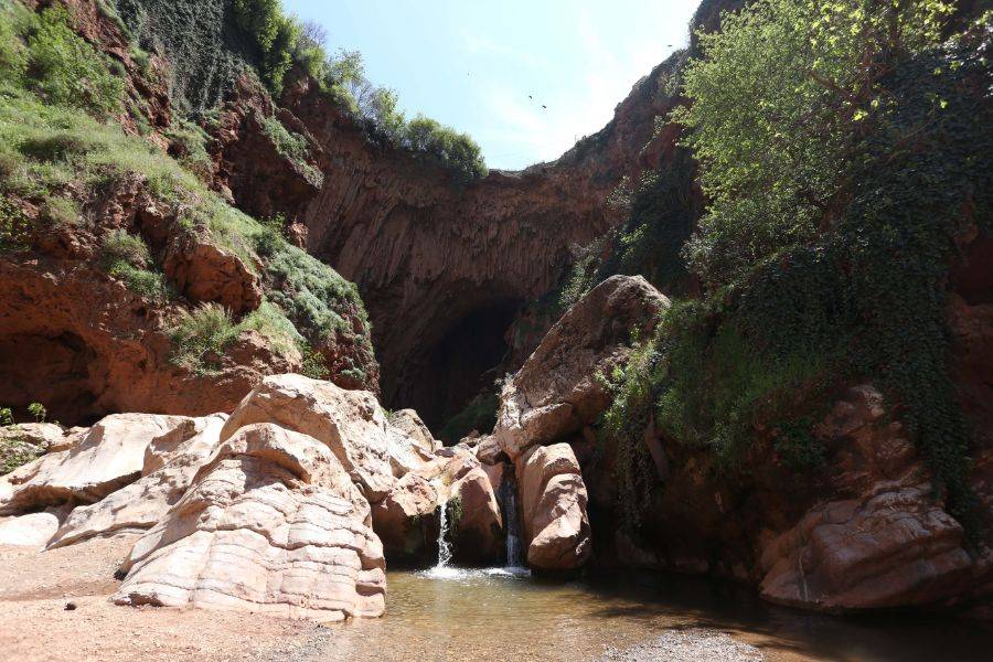 Ouzoud-watervallen en Iminifri 2-daagse excursie
