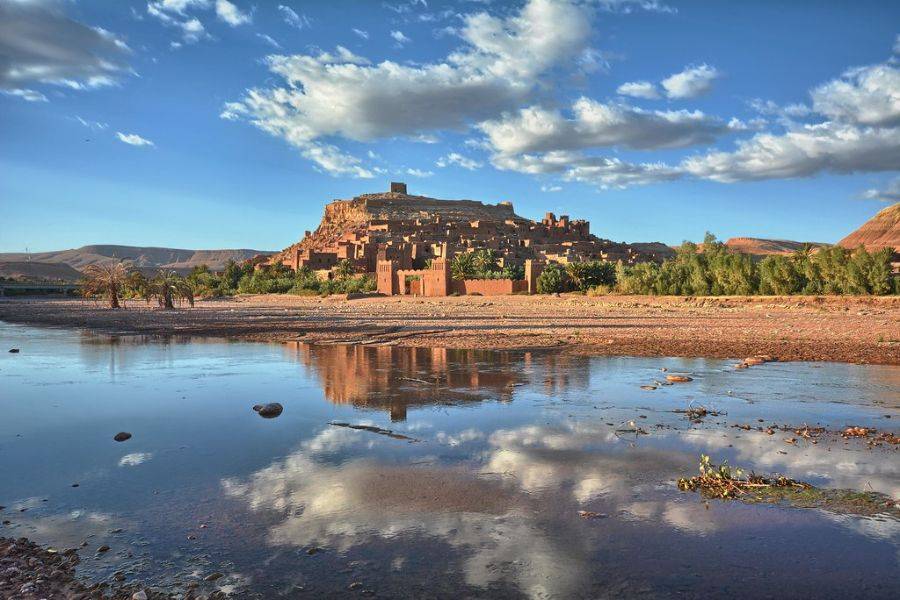 Ouarzazate, Kasbah Ait ben haddou & Oasis Fint 2 daagse tour