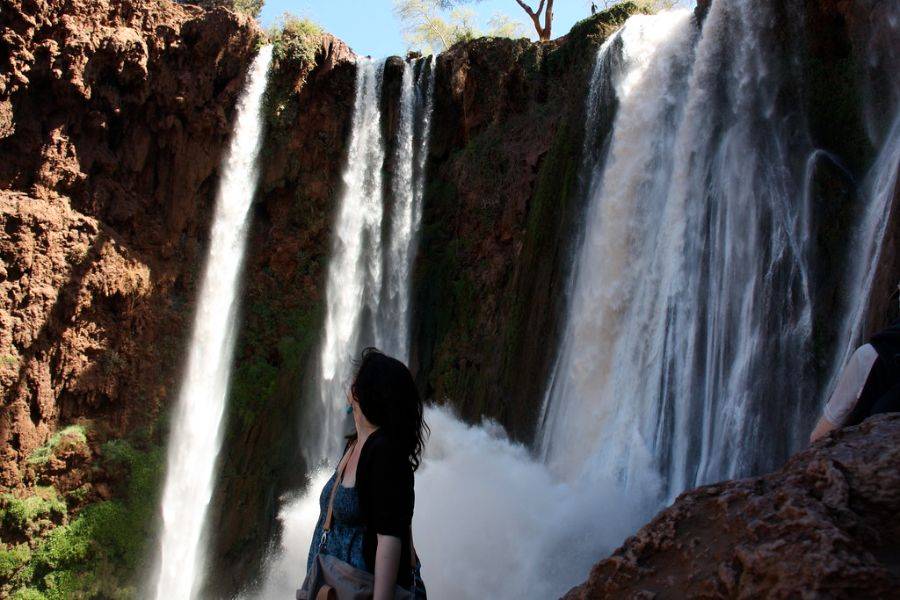 Ouzoud-watervallen en Iminifri 2-daagse excursie