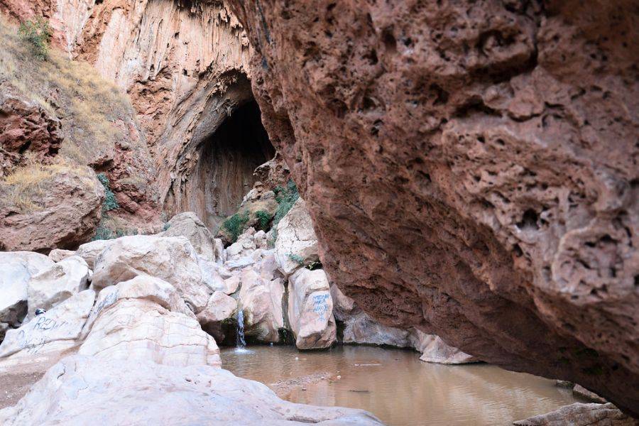 Ouzoud-watervallen en Iminifri 2-daagse excursie