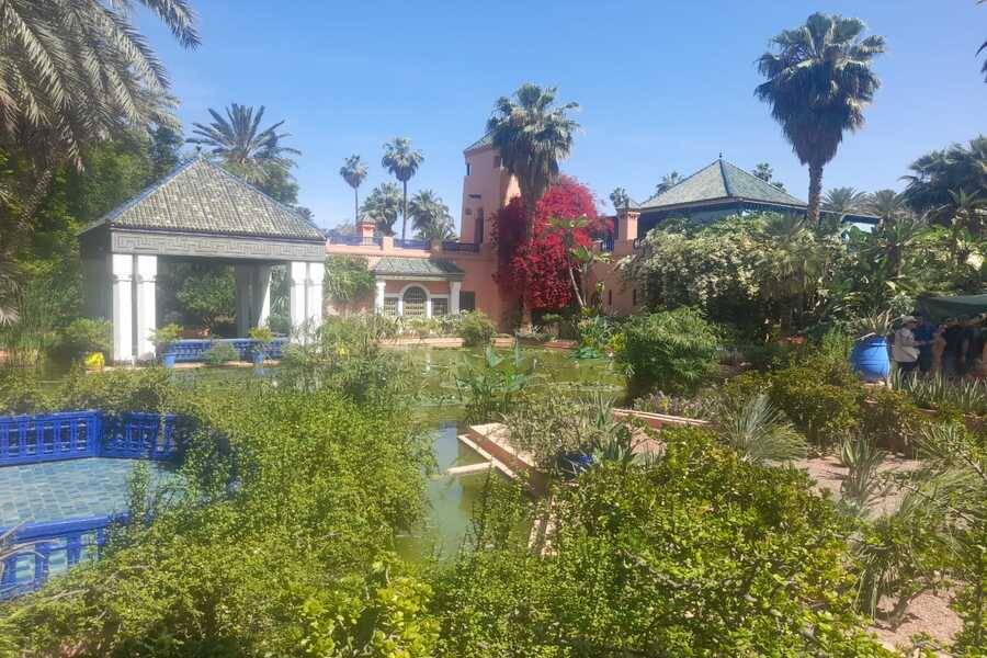 Een prachtige tocht met koets en bezoek aan Majorelle Garden