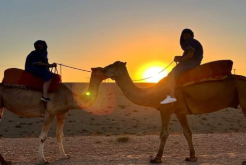 Hoge Atlasberg Imlil met kameelrijden en diner in de Agafay-woestijn