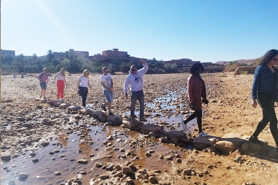 Ouarzazate, Kasbah Ait ben haddou & Oasis Fint 2 daagse tour