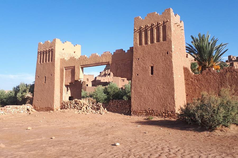 Ouarzazate, Kasbah Ait ben haddou & Oasis Fint 2 daagse tour