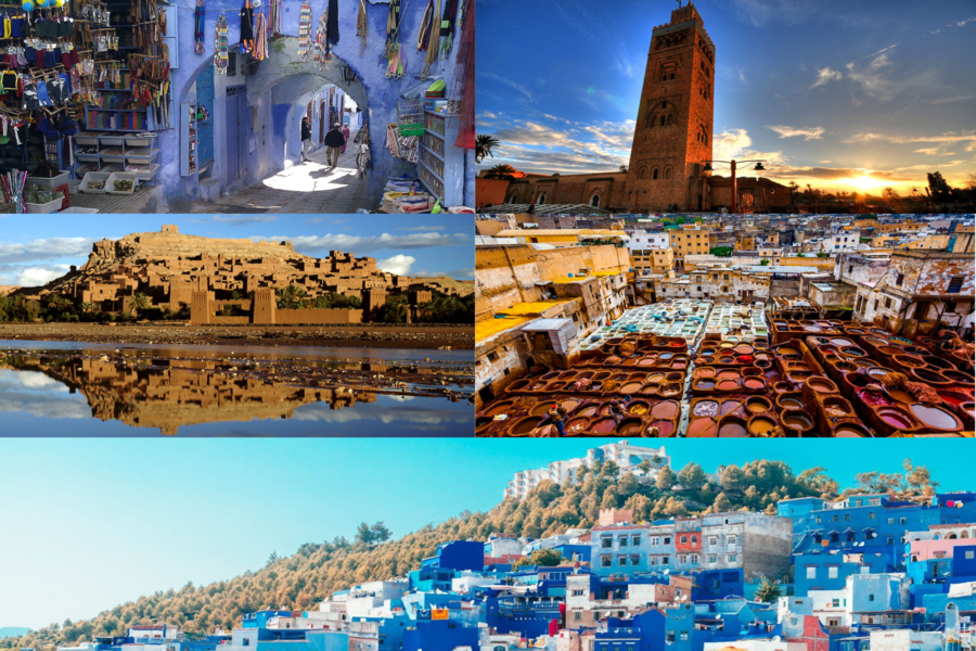 Grand Tour naar Marokko Van Marrakech naar Tanger gedurende 7 dagen