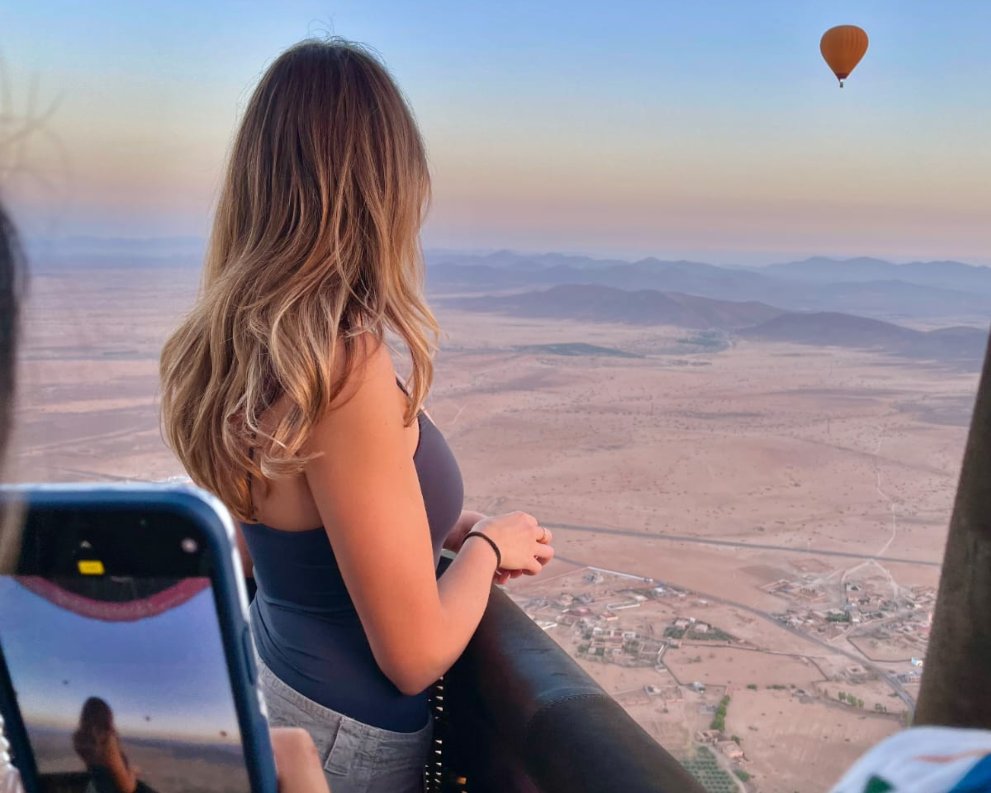 Ballonvaart bij zonsopgang, dagpas voor het zwembad & lunch in Marrakech